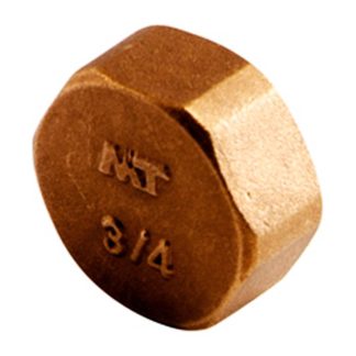Tapón de latón R/H 3/4"