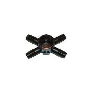 Conector 4 salidas para goteo.