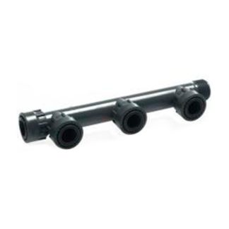 Colector de PVC 3 salidas.