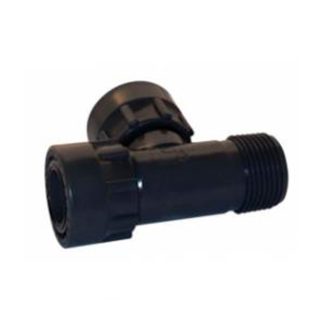 T colector PVC 1" H-H-M