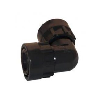 Colector de PVC, codo 11/2".