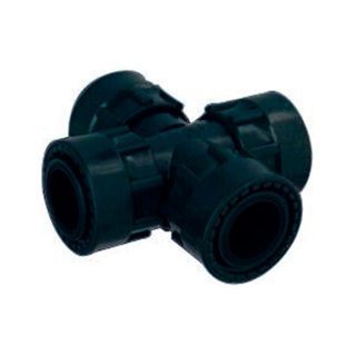 Cruz colector PVC 1" H-H-H-H.