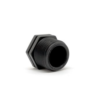 Tapón macho polipropileno 1"