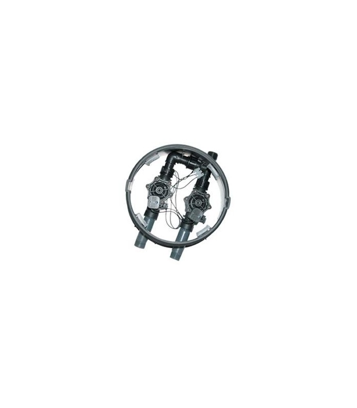 Arqueta de riego con 2 electroválvulas Hunter Arqueta de riego con 2 electroválvulas Hunter