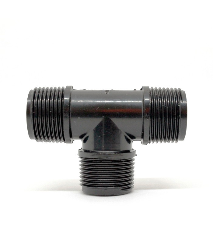 Te macho polipropileno 1 1/4" Te macho polipropileno 1 1/4"