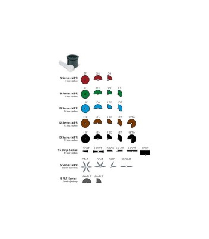 toberas Rain Bird 15-MRP 9SST toberas Rain Bird 15-MRP 9SST