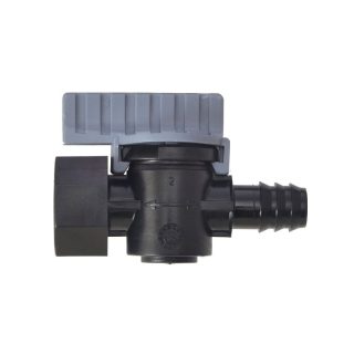llave para riego por goteo.