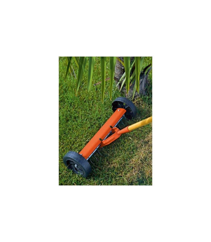 Rastrillo Aireador 12 Cuchillas 40cm con ruedas Rastrillo Aireador 12 Cuchillas 40cm con ruedas