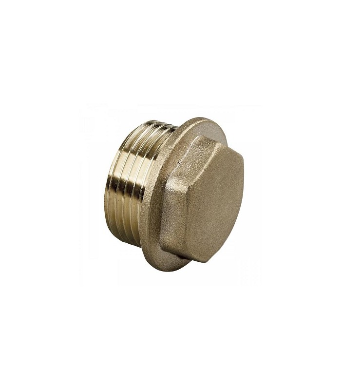 Tapón macho de latón 1" Tapón macho de latón 1"