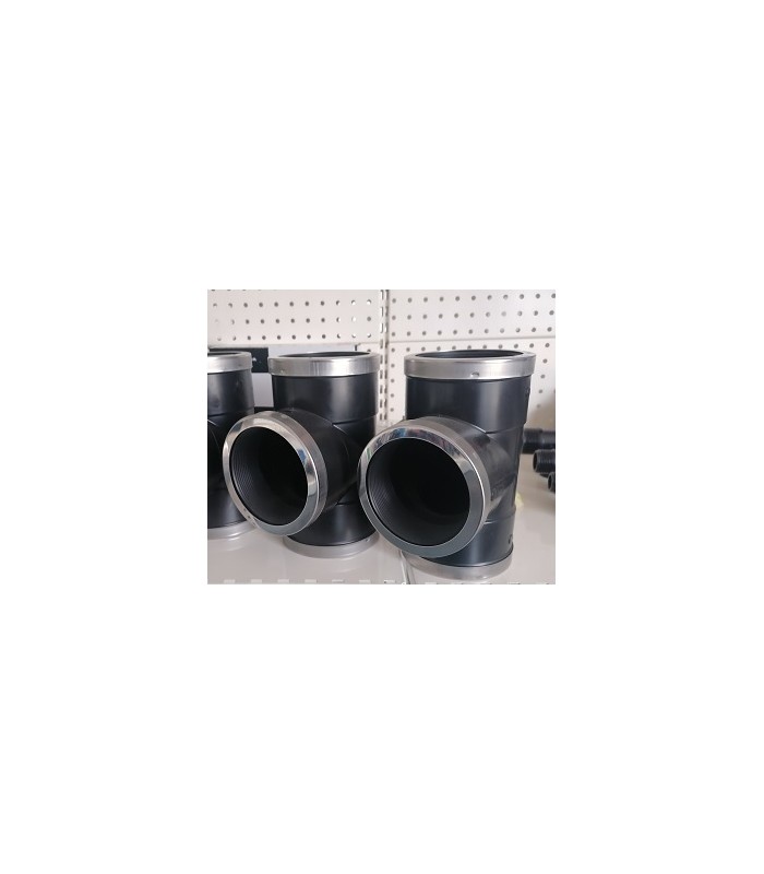 Te hembra polipropileno 2 1/2" Te hembra polipropileno 2 1/2"