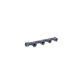 Colector de PVC 1" 4 salidas.