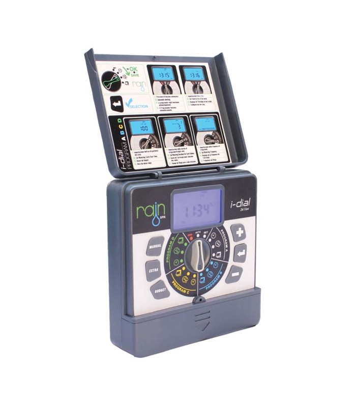 Programador de riego I-DIAL 8 estaciones. 24VAC INTERIOR Programador de riego I-DIAL 8 estaciones. 24VAC INTERIOR