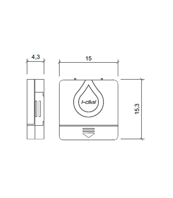 Programador de riego I-DIAL 8 estaciones. 24VAC INTERIOR Programador de riego I-DIAL 8 estaciones. 24VAC INTERIOR