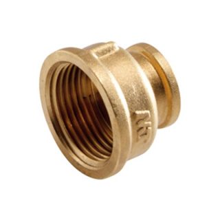 Manguito reducido de latón HH 1 1/2" - 1 1/4"