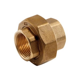 Enlace 3 piezas de latón HH 1 1/2"