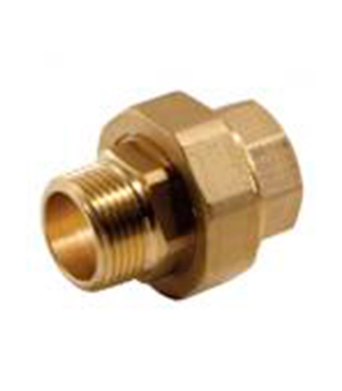 Enlace 3 piezas de latón MH 1 1/2" Enlace 3 piezas de latón MH 1 1/2"