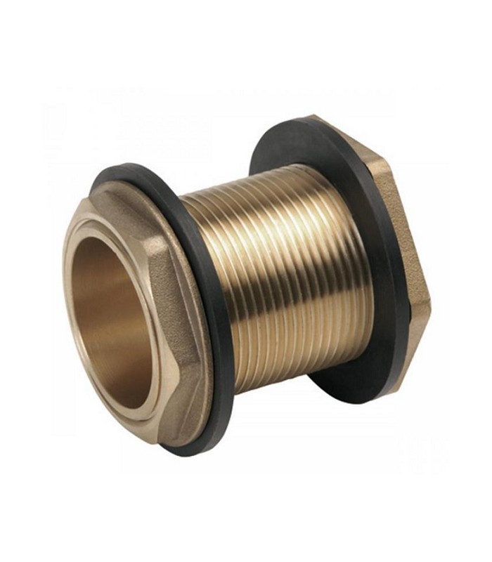 Pasamuros de latón 1/2" Pasamuros de latón 1/2"