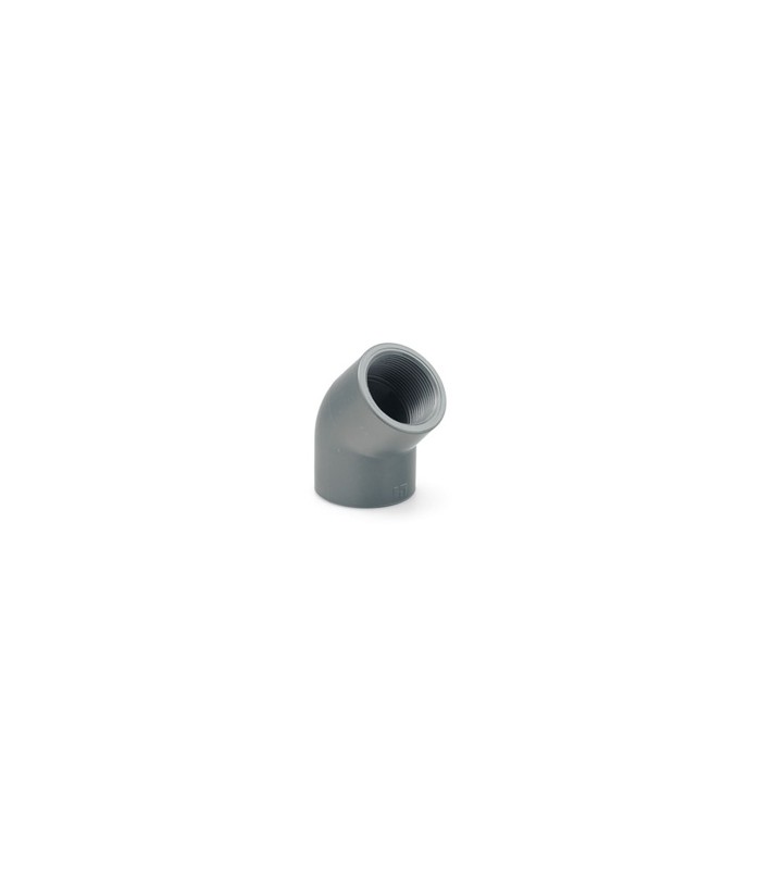 Codo PVC 45º Encolar Rosca Hembra 32x1" Codo PVC 45º Encolar Rosca Hembra 32x1"