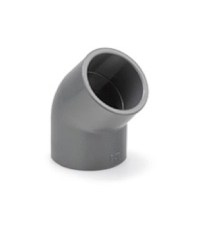 Codo PVC 45º Encolar 32 mm Codo PVC 45º Encolar 32 mm