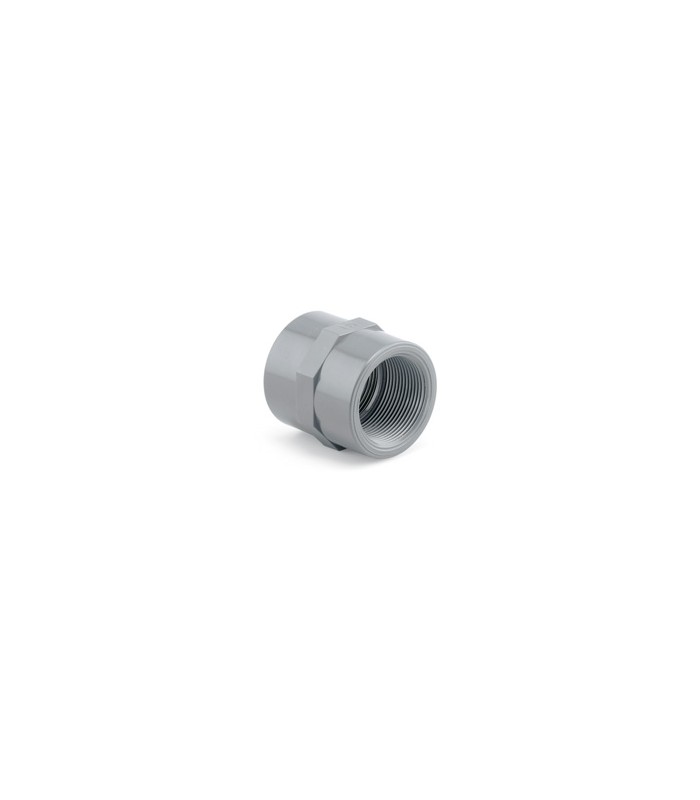 Manguito rosca hembra 2 1/2" PVC Manguito rosca hembra 2 1/2" PVC
