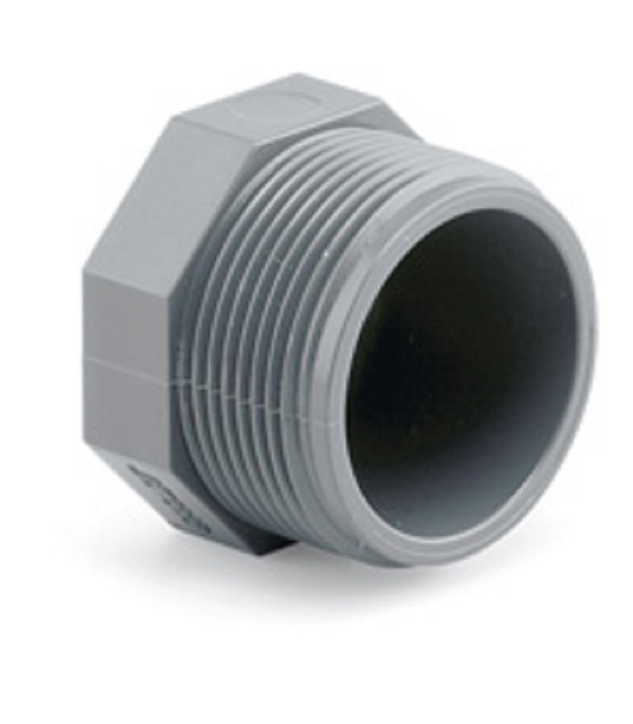 Tapón Rosca Macho PVC 1 1/4" Tapón Rosca Macho PVC 1 1/4"