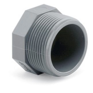 Tapón Rosca Macho PVC 2"