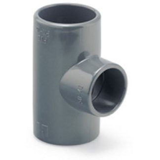 Te PVC 90º Reducida Encolar Ø 32x20