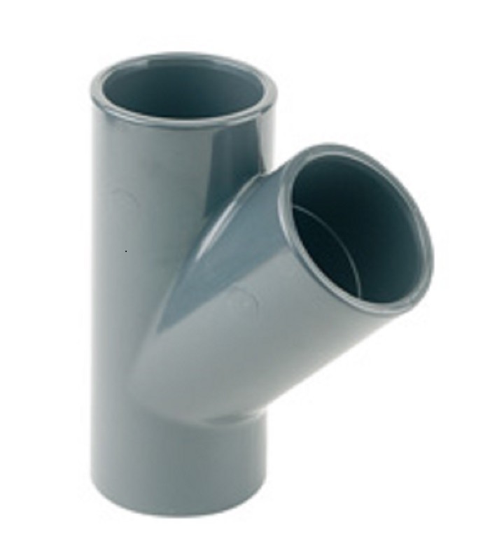 Te PVC 45º Encolar Ø 20 PVC Te PVC 45º Encolar Ø 20 PVC