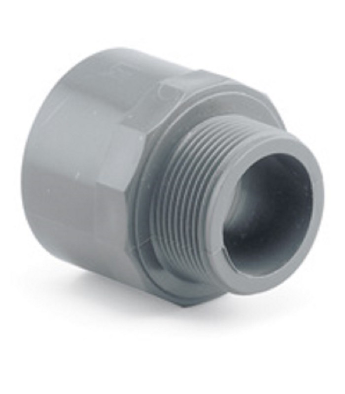 Terminal Rosca Macho PVC Ø 20-25x1/2" Terminal Rosca Macho PVC Ø 20-25x1/2"