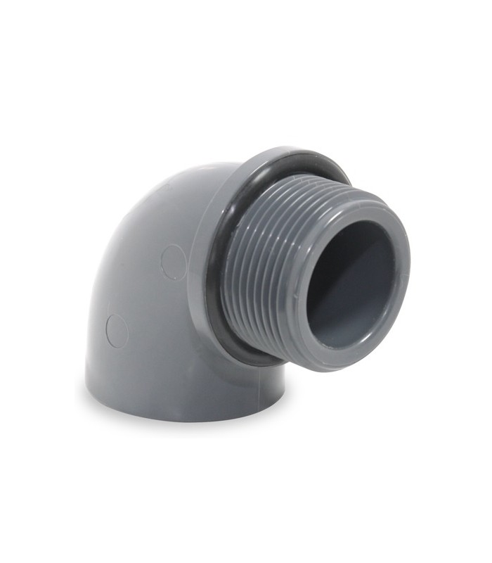 Codo PVC 90º encolar R / M 32-1" Codo PVC 90º encolar R / M 32-1"