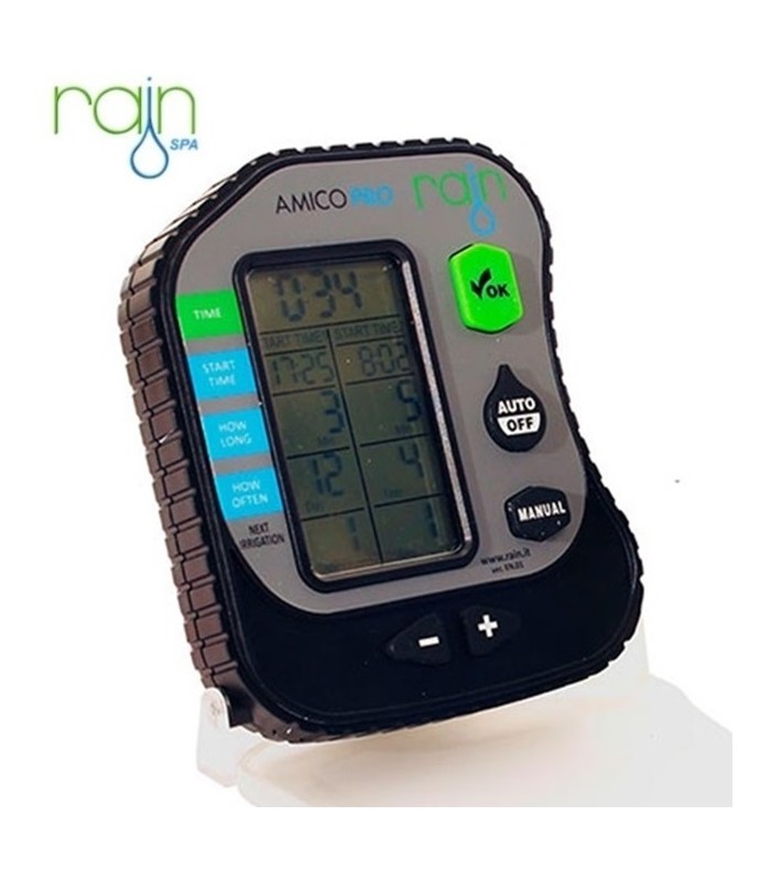 Programador de riego AMICO PRO 2 estaciones 9Vdc Programador de riego AMICO PRO 2 estaciones 9Vdc